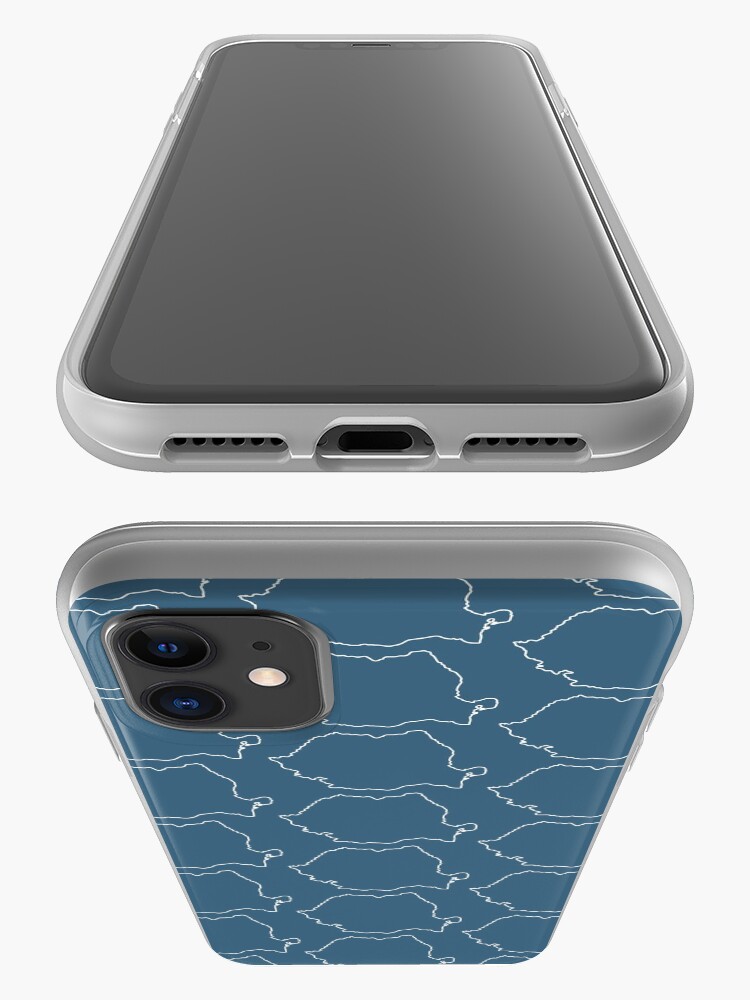 Alternate view of Romania map contour iPhone Case & Cover