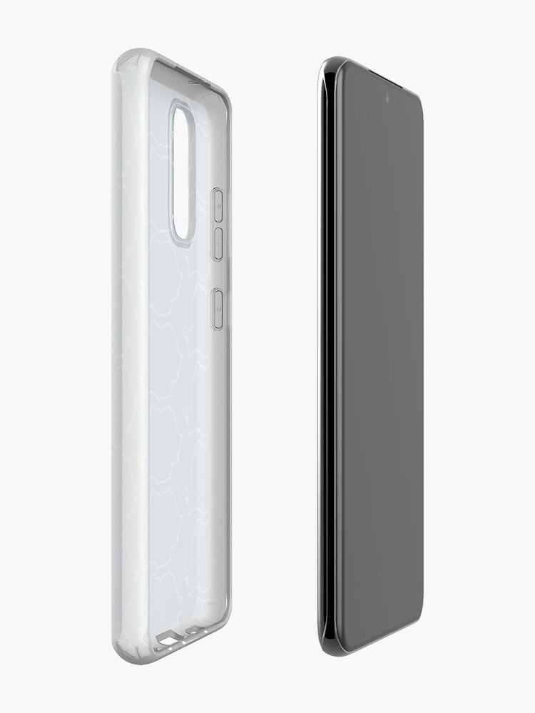 Alternate view of Romania map contour Case & Skin for Samsung Galaxy