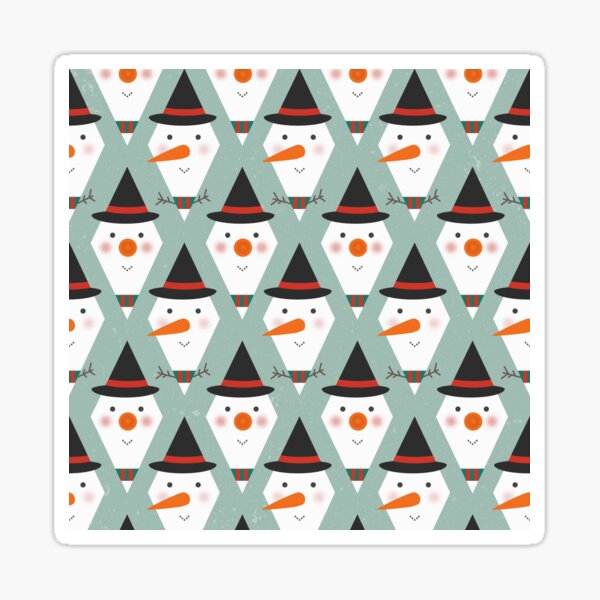 Snowmen Meltdown Sticker