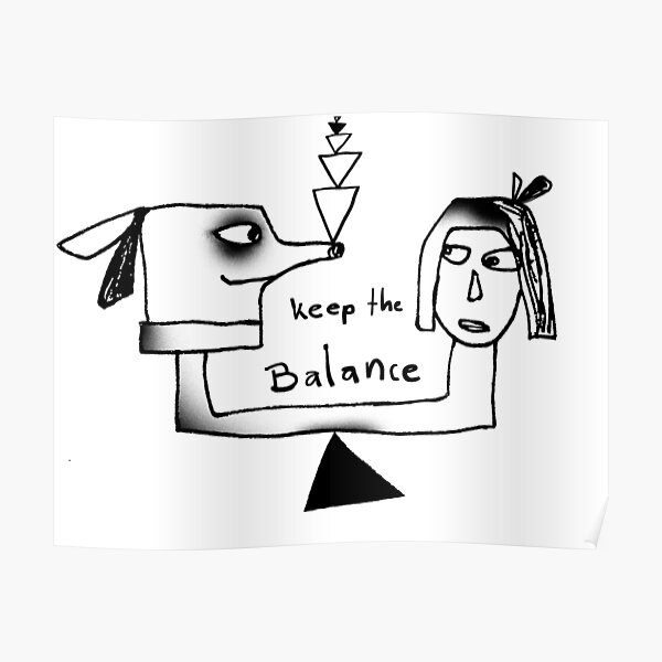 Keep the Balance Poster