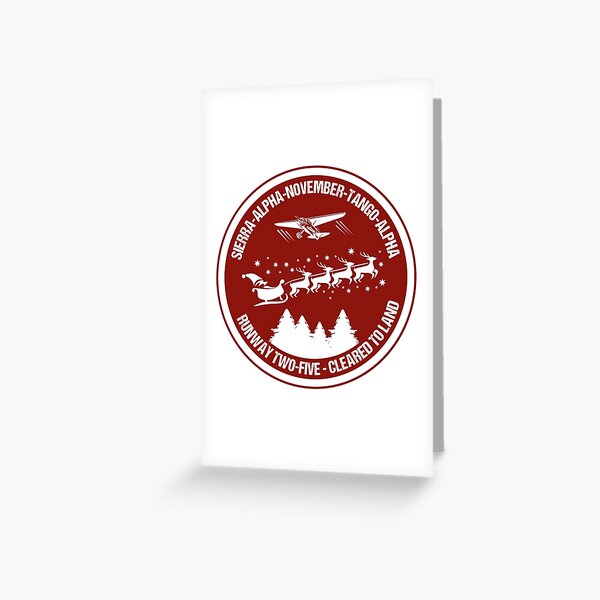 Aperçu de l'œuvre Cadeau de Noël pilote contrôleur de la circulation aérienne aviation Santa Airlines rétro Design T-shirt créée et vendue par stearman.