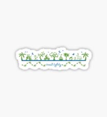 Tread lightly - version 2 Sticker