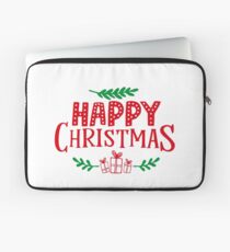 HAPPY CHRISTMAS Laptop Sleeve
