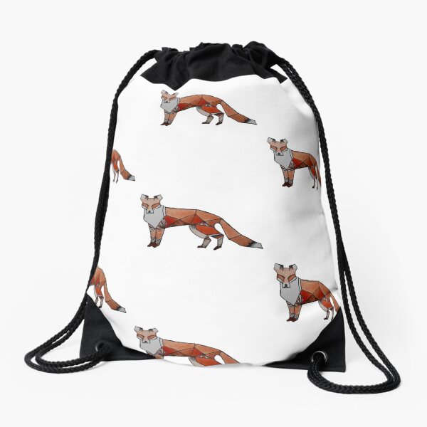 Foxly Loxy Drawstring Bag