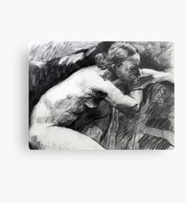 Red nose Metal Print