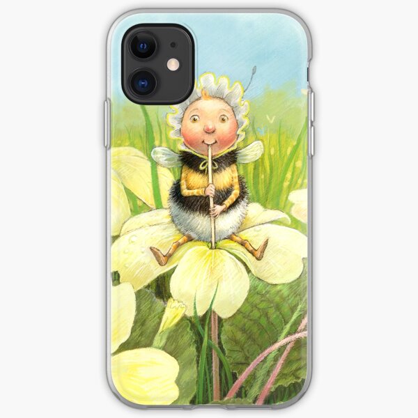'Beebod' - cute bee-pixie iPhone Soft Case