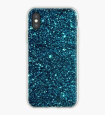 midnight blue sparkle iPhone-Hülle & Cover
