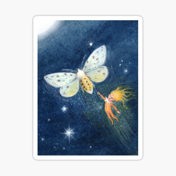 Snip - cute spark-pixie Sticker