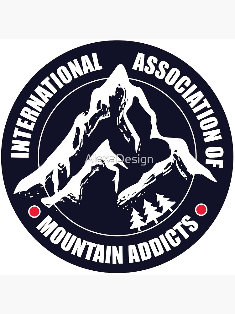International Association of Mountain addicts badge by AlexaDesign
