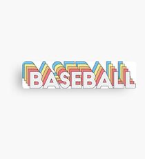 Baseball Canvas Print