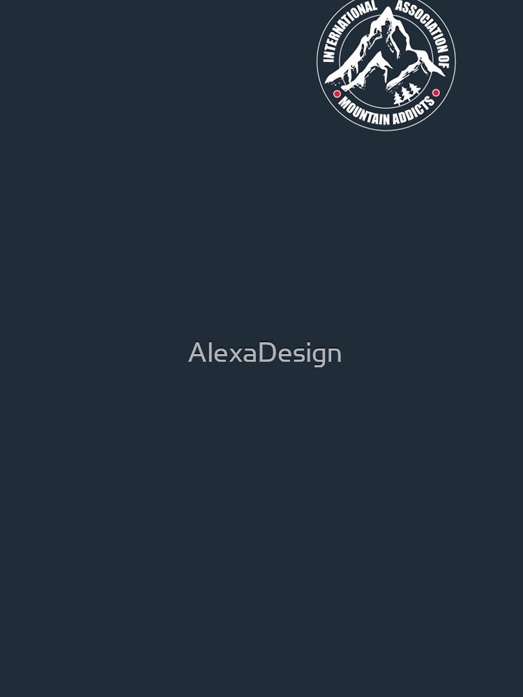 International Association of Mountain addicts badge by AlexaDesign