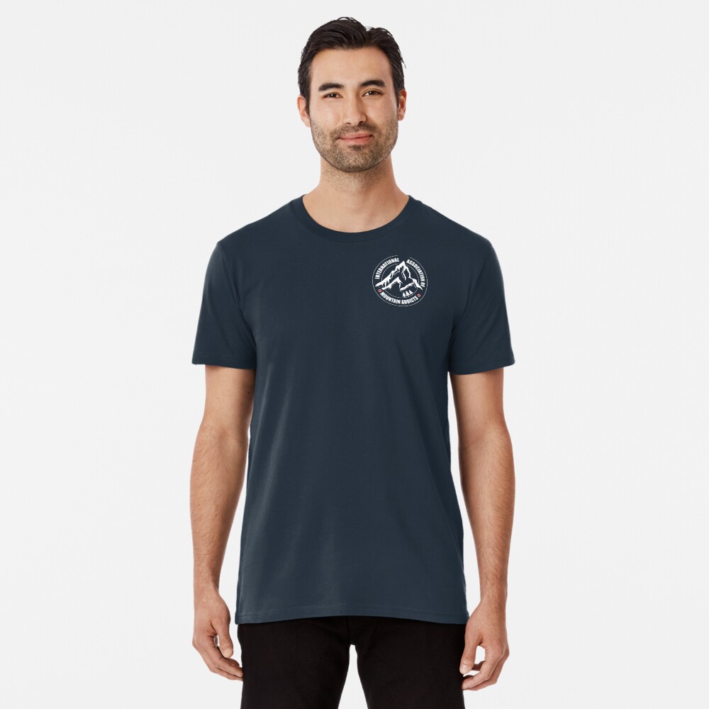 International Association of Mountain addicts badge Premium T-Shirt