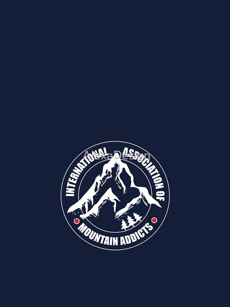 International Association of Mountain addicts badge by AlexaDesign