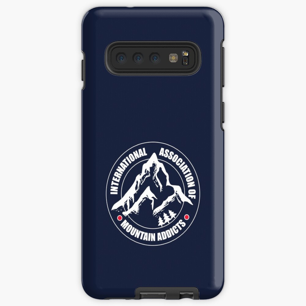International Association of Mountain addicts badge Case & Skin for Samsung Galaxy