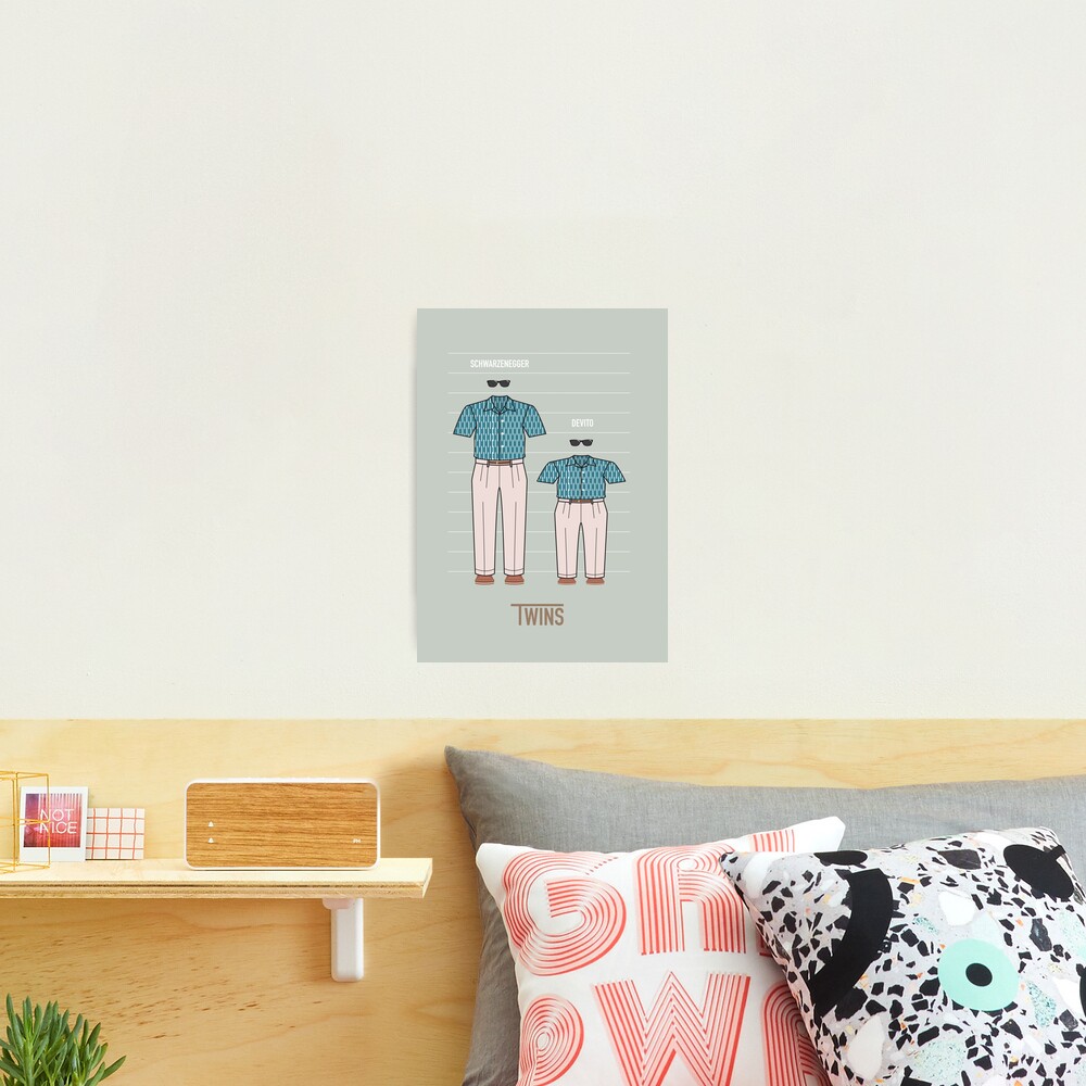 Twins Photographic Print