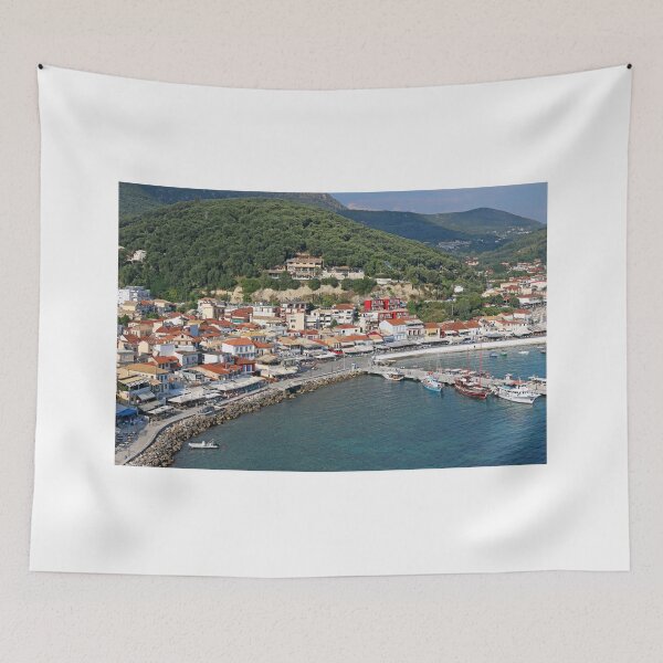 Item preview, port Parga Greece summer season designed and sold by goceris.