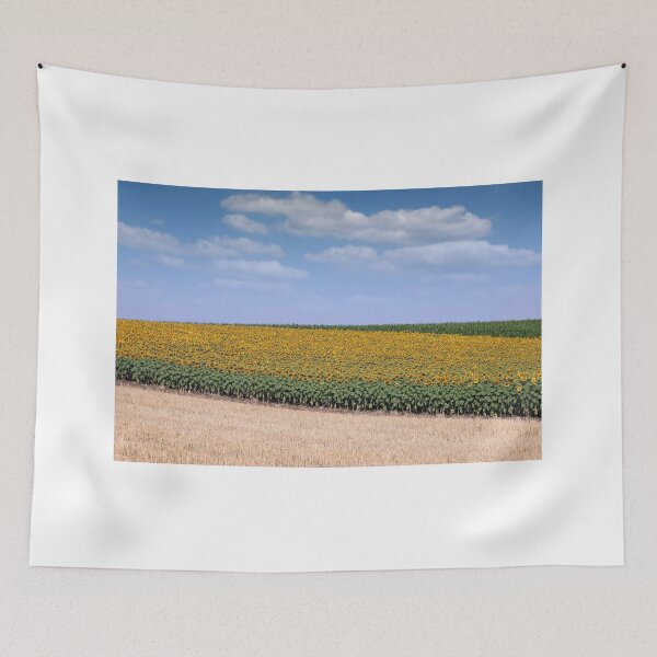 Item preview, Sunflower field landscape summer season designed and sold by goceris.