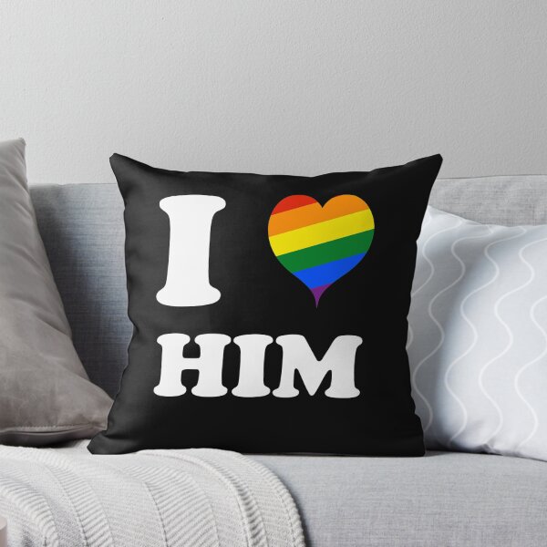 Item preview, I love him rainbow heart designed and sold by zejose.