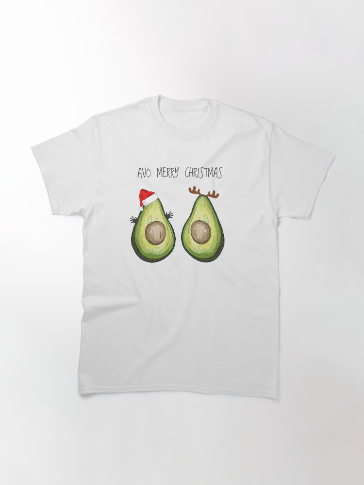 Disover Avocado -  Avo Merry Christmas Shirt Classic T-Shirt