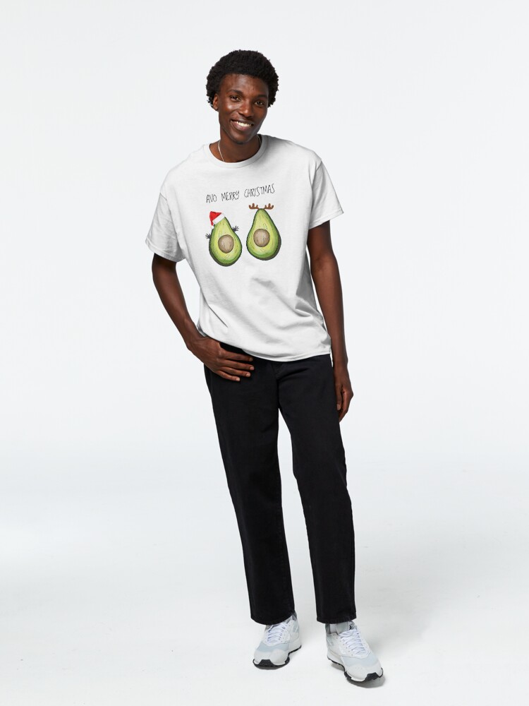 Disover Avocado -  Avo Merry Christmas Shirt Classic T-Shirt