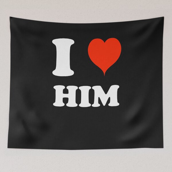 Item preview, I love him heart Valentine's Day designed and sold by zejose.