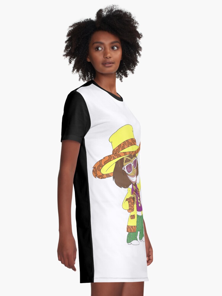 Maury The Hormone Monster Pimp Big Mouth Graphic T Shirt Dress For