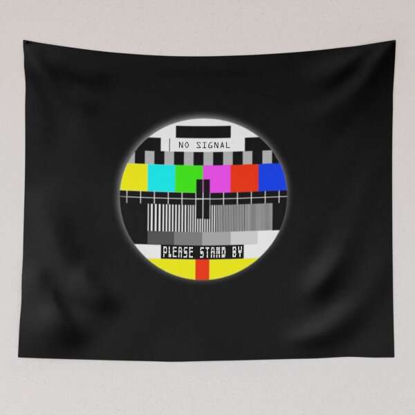 Item preview, No signal Old TV  Screen Funny T-shirts - please stand by Shirt designed and sold by aghlessan.