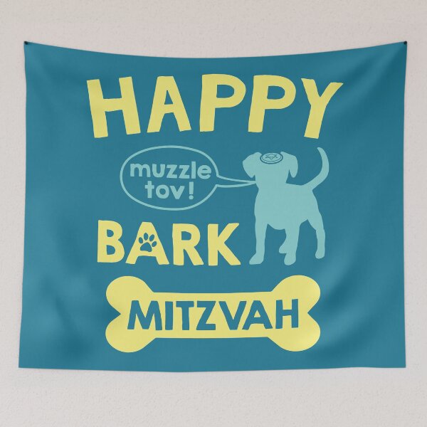Item preview, Happy Bark Mitzvah designed and sold by IncognitoMode.