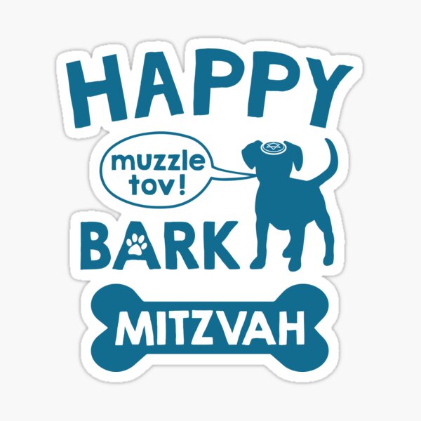 Item preview, Happy Bark Mitzvah designed and sold by IncognitoMode.