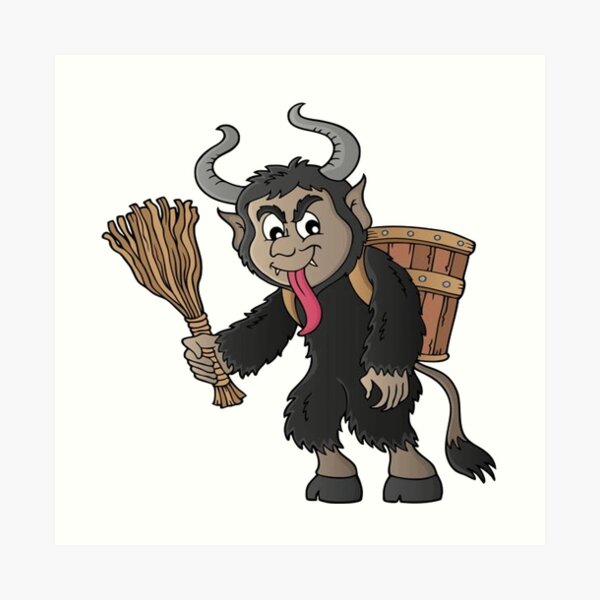 Krampus Art Prints Redbubble