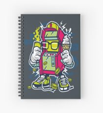 Game Machine Spiral Notebook