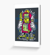 Game Machine Greeting Card