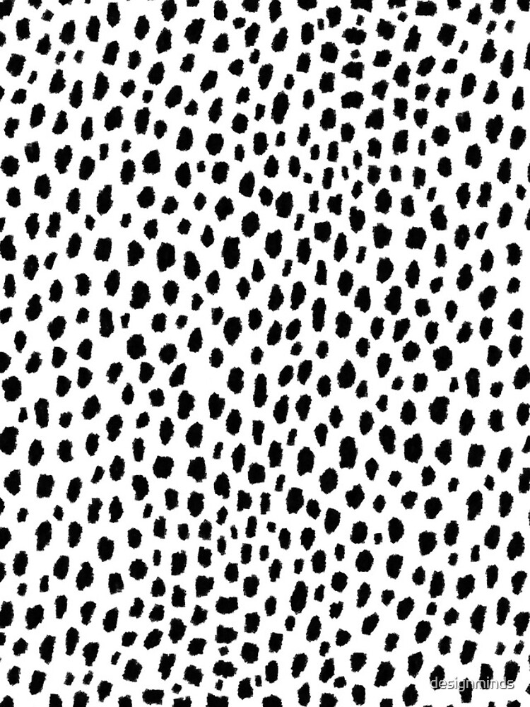 Dalmatian Spots (black/white) by designminds