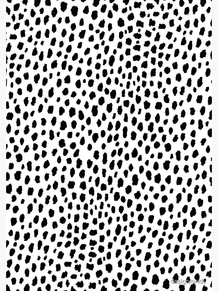 Dalmatian Spots (black/white) by designminds