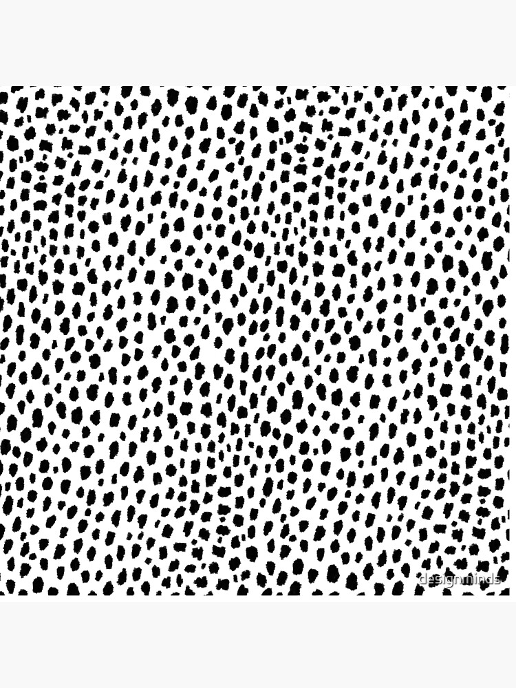 Dalmatian Spots (black/white) by designminds