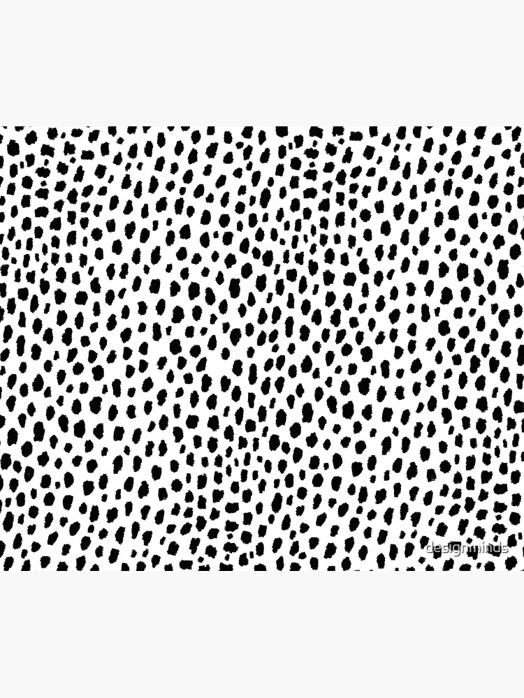 Dalmatian Spots (black/white) by designminds
