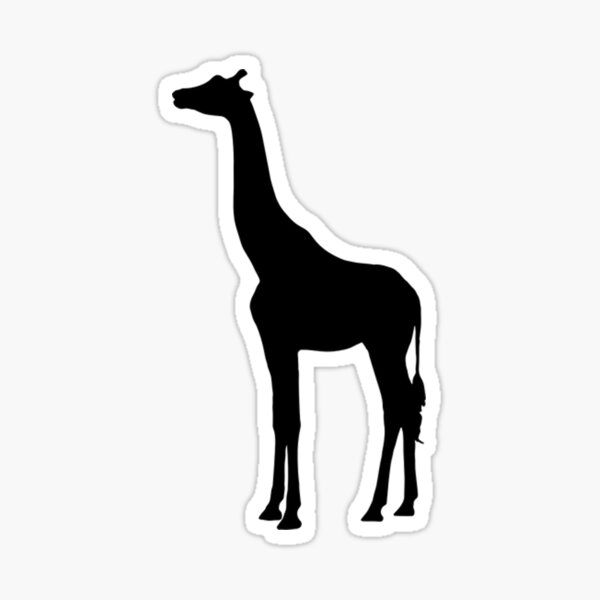 Download Giraffe Svg Stickers Redbubble