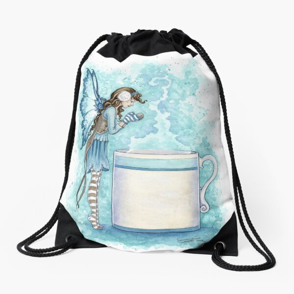 Hot Cocoa Drawstring Bag