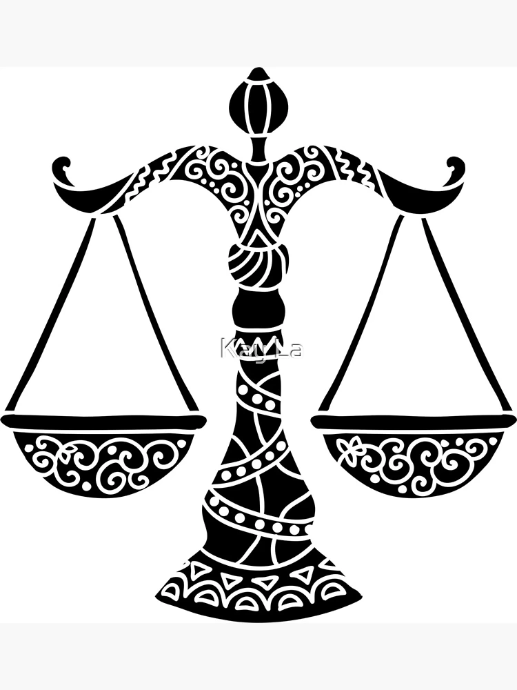 Libra Scales Photographic Print for Sale by Kay La