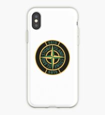 Stone island logo iPhone Case