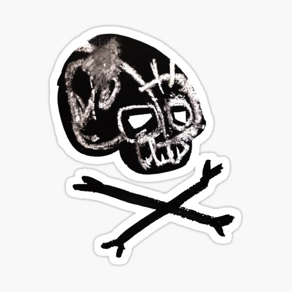 Skull and Crossbones Sticker