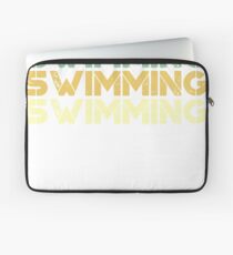 Vintage Schwimmen - Retro-Schwimmen Laptoptasche