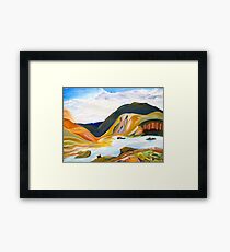 Land Full of Colour Framed Print