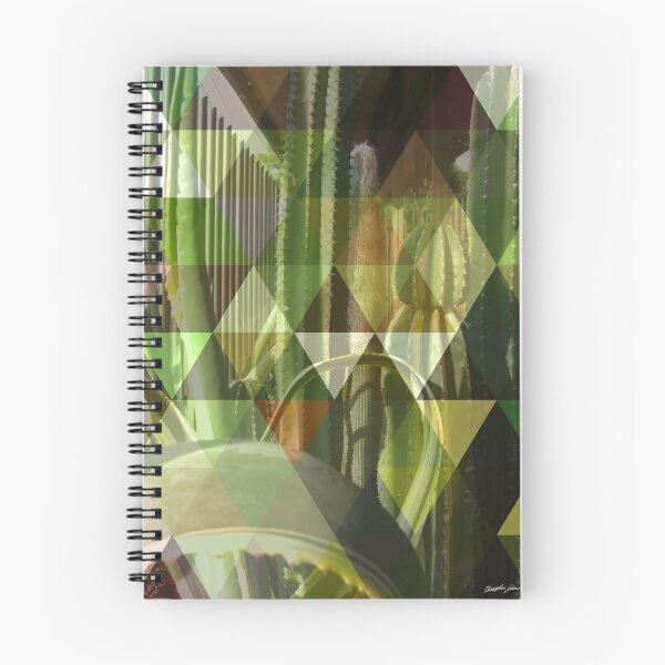Item preview, Cactus Garden Art Triangles 1 designed and sold by TravelPhotoArt.