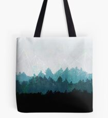 Woods Abstract Tote Bag