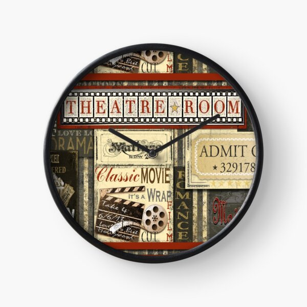 Theatre Room Clock
