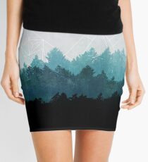 Woods Abstract Mini Skirt