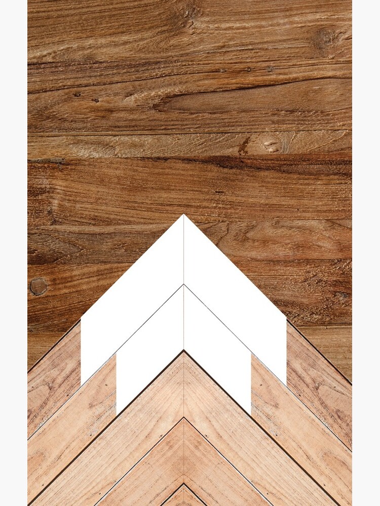 Wooden snow-capped mountains by AlexaDesign