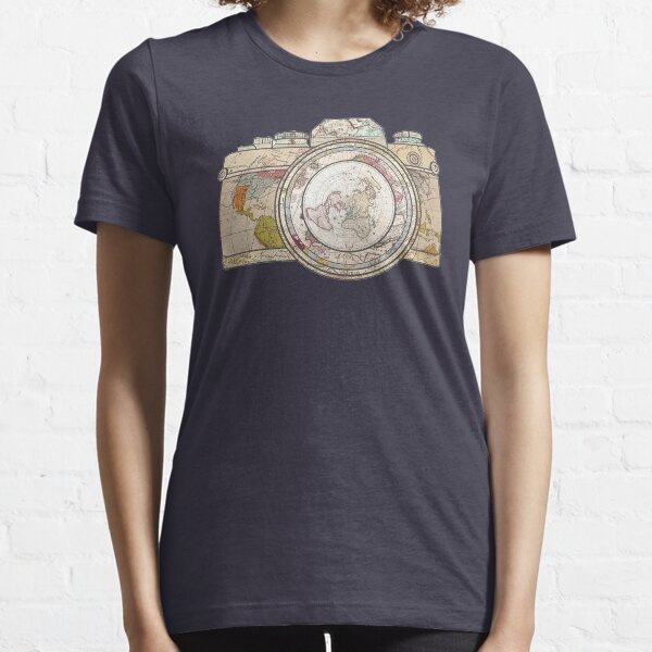 Map Camera Body and Lense Vintage Look Essential T-Shirt
