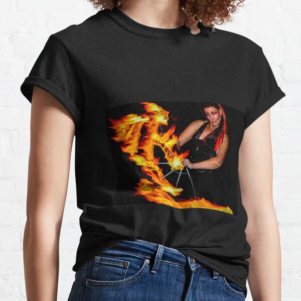 Erotic Fire Dancer Classic T-Shirt
